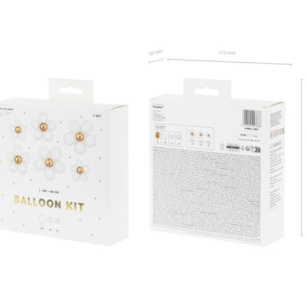 Ballonnen Set Bloemen 6st van Partydeco koop je bij Partywinkel