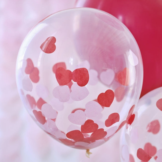 Ballonnen Set Happy Valentine'S Day 30cm van Ginger Ray koop je bij Partywinkel