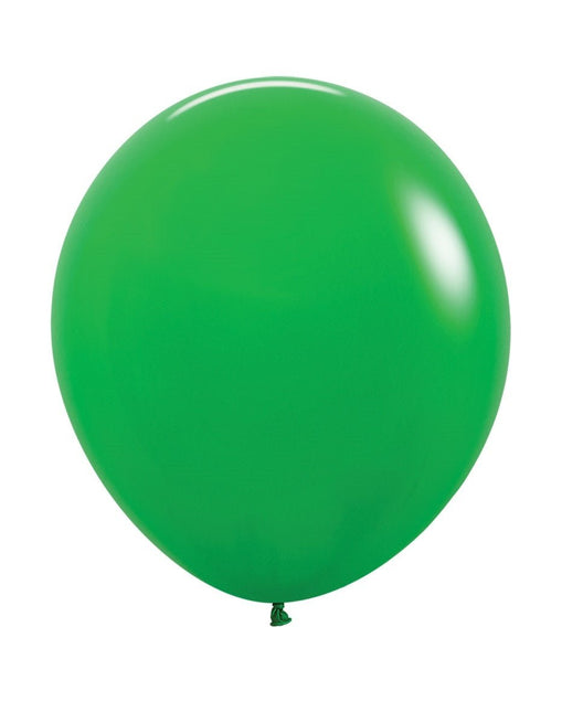 Ballonnen Shamrock Green 45cm 25st van Sempertex koop je bij Partywinkel