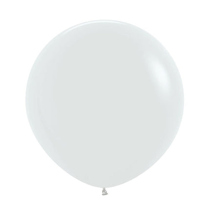 Ballonnen White 61cm 10st van Sempertex koop je bij Partywinkel