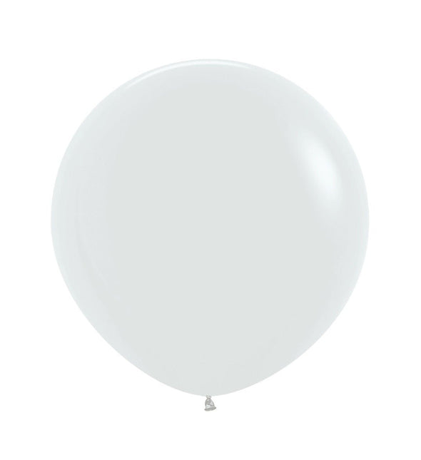 Ballonnen White 61cm 10st van Sempertex koop je bij Partywinkel