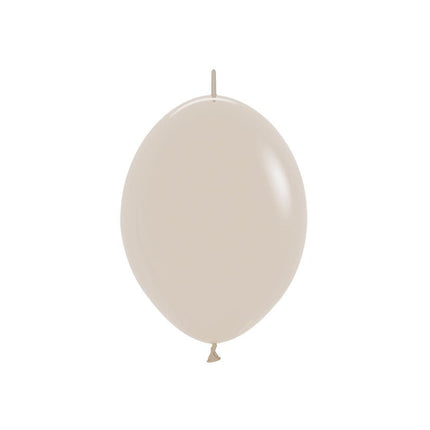 Ballonnen White Sand 15cm 50st van Sempertex koop je bij Partywinkel