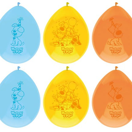 Globos Woezel<tamp>Pip – 6 unidades, Ø30 cm</tamp>