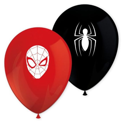 Globos Spiderman 28cm 8pcs