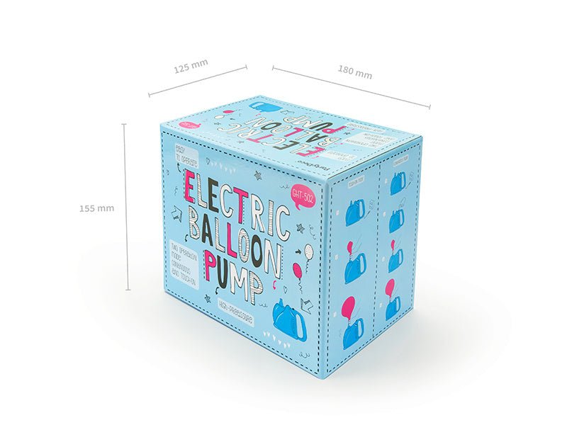Ballonnenpomp Elektrisch 300W Blauw van Partydeco koop je bij Partywinkel