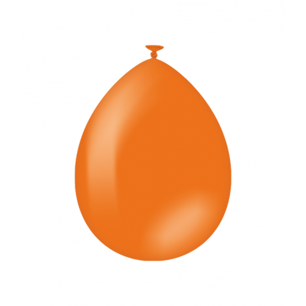 Globos Naranja Látex 30cm 50pcs