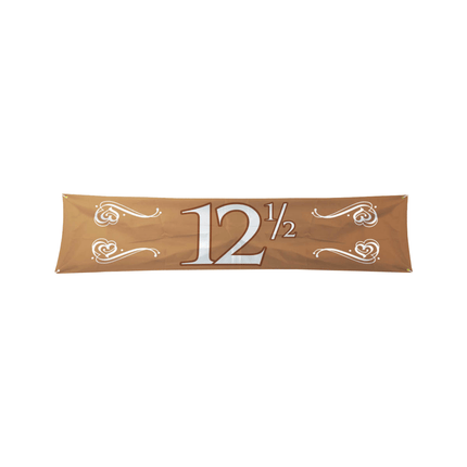Banner 12,5 Jaar Brons 1,8m van Folat koop je bij Partywinkel