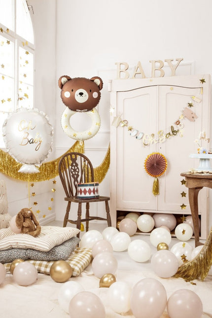 Banner Oh Baby 2,5m van Partydeco koop je bij Partywinkel