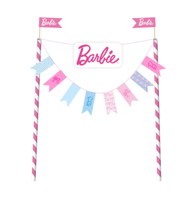 Barbie Taarttopper Vlaggenlijn van Unique koop je bij Partywinkel