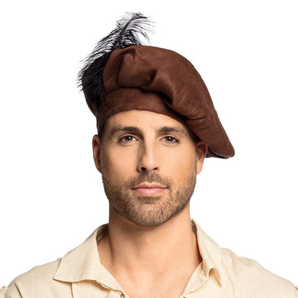 Baret Middeleeuwen van Boland koop je bij Partywinkel