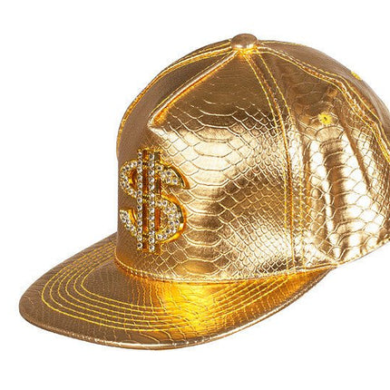 Baseball cap dollar - Partywinkel - 8720059057702