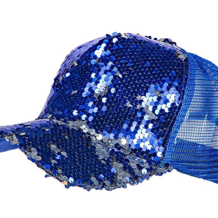 Baseball cap pailletten - Partywinkel - 8720059063895