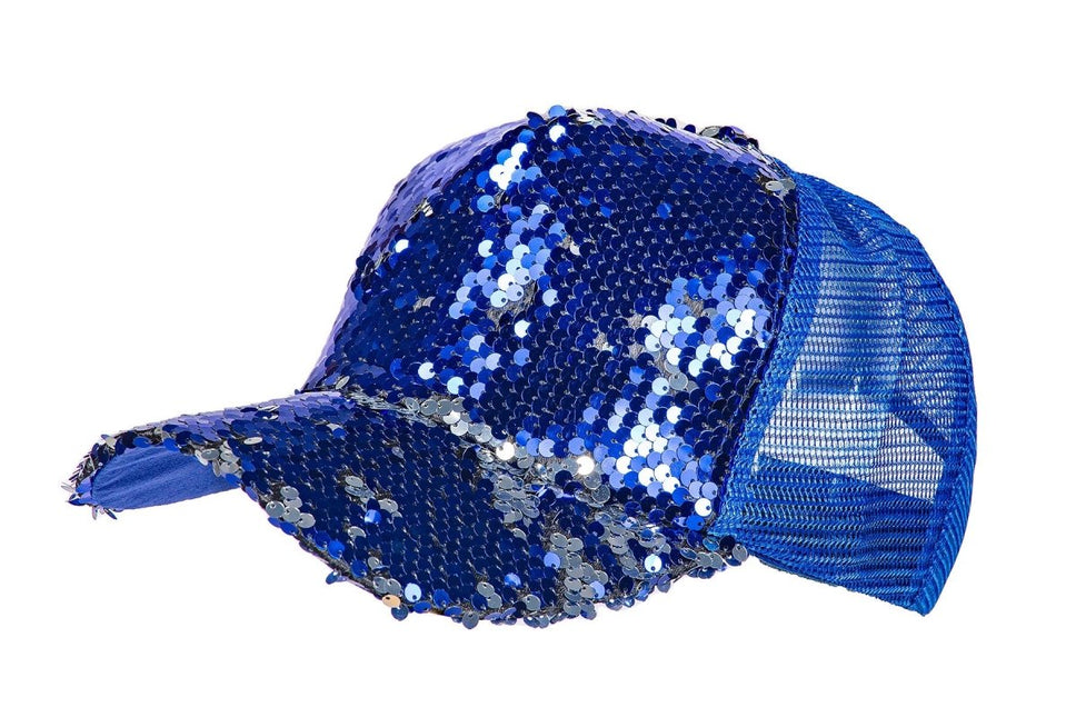 Baseball cap pailletten - Partywinkel - 8720059063895