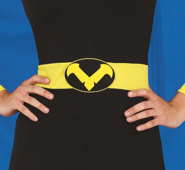 Batgirl Kostuum Blauw Dames van Fiestas Guirca koop je bij Partywinkel