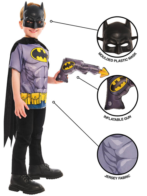 Conjunto de disfraz de Batman
