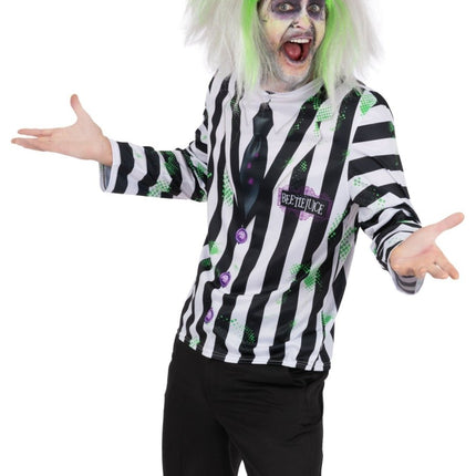 Beetlejuice Top voor Volwassenen van Smiffys koop je bij Partywinkel