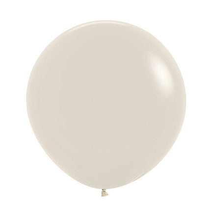 Beige Ballonnen Pastel 61cm 3st van Sempertex koop je bij Partywinkel