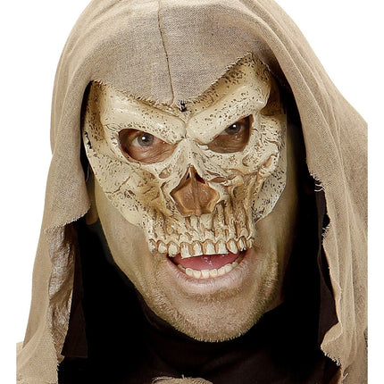 Beige Masker Deathlord van Widmann koop je bij Partywinkel