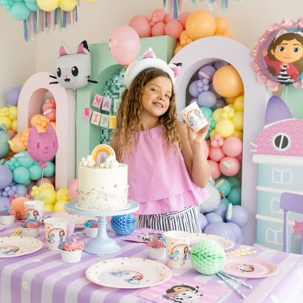 Bekers Gabby's Dollhouse, 250 ml van Partydeco koop je bij Partywinkel