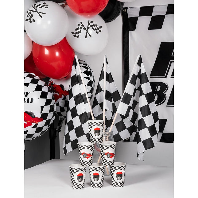 Bekers Race 210ml 8st van Boland koop je bij Partywinkel