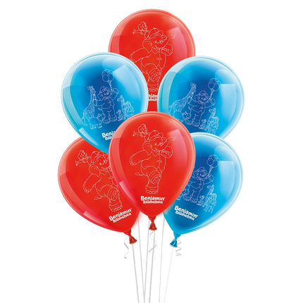 Globos de Benjamin Blümchen, 25 cm, 10 unidades