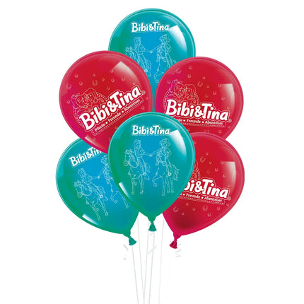 Globos de Bibi y Tina, 25 cm, 10 unidades