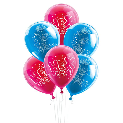 Globos de Bibi Blocksberg, 25 cm, 10 unidades