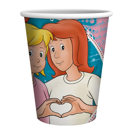 Vasos de Bibi y Tina, 250 ml, 8 unidades
