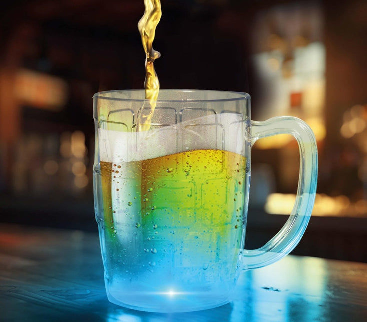 Bier Beker Met Licht 500ml - Partywinkel - 8434077311820