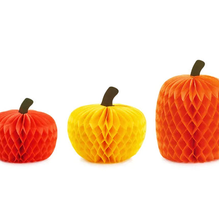 Panal de Calabaza Naranja 3 piezas