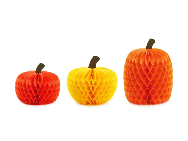 Panal de Calabaza Naranja 3 piezas