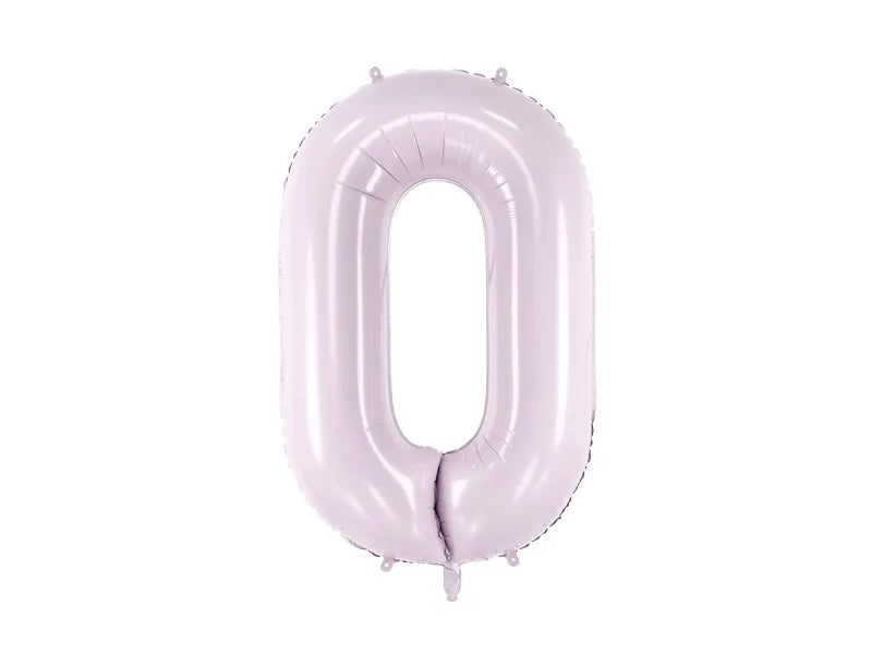 0 Año Figura Globo Morado Vacío 72cm