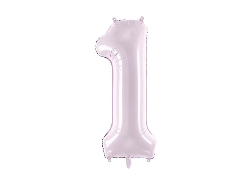 Globo Figura 1 Año Morado Vacío 72cm
