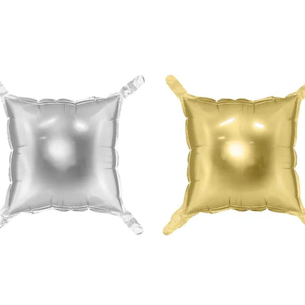 Globo Oro Plata 35cm 4pcs