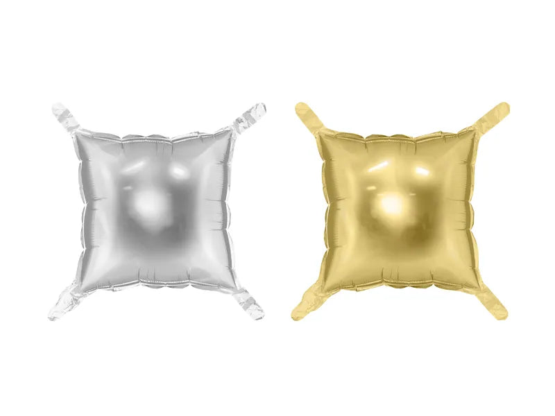 Globo Oro Plata 35cm 4pcs