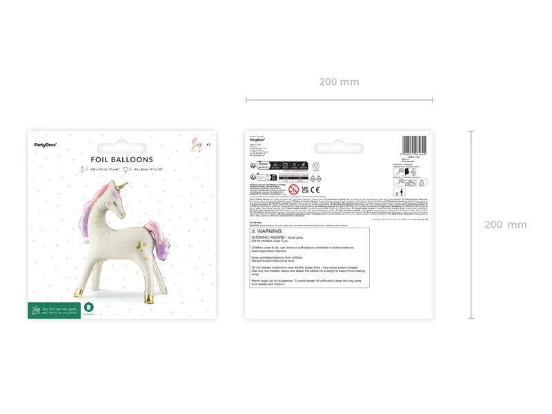 Globo Unicornio 95cm