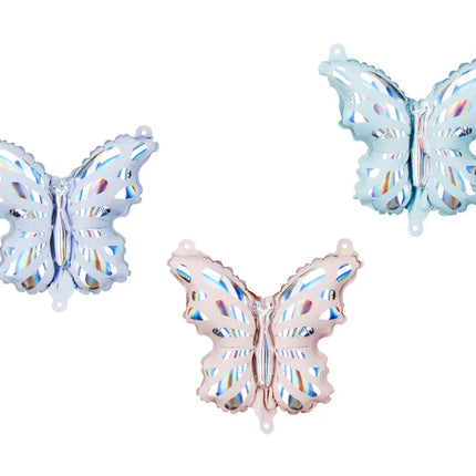 Globo Mariposa 23cm 3pcs