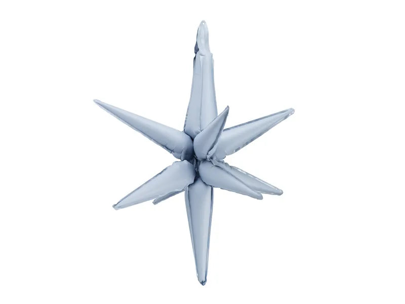 Globo Estrella Azul Claro 1,05m