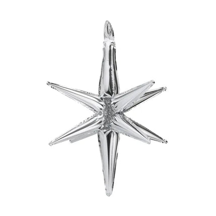 Globo Estrella Plata 70cm
