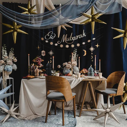 Globo Estrella Beige 70cm