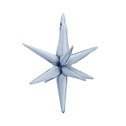 Globo Estrella Azul Claro 70cm