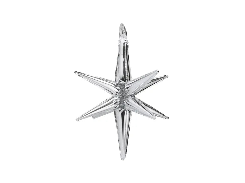 Globo Estrella Plata 50cm