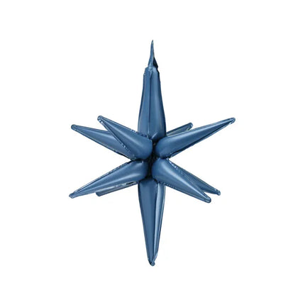 Globo Estrella Azul Oscuro 50cm