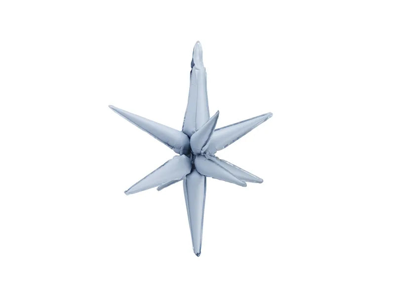 Globo Estrella Azul Claro 50cm