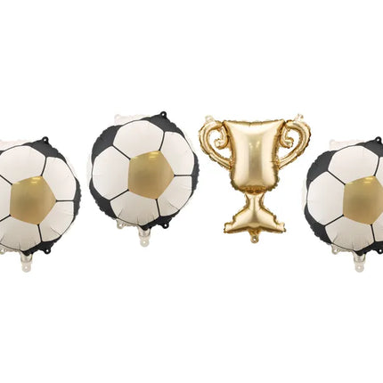 Globos Fútbol 33cm 4uds