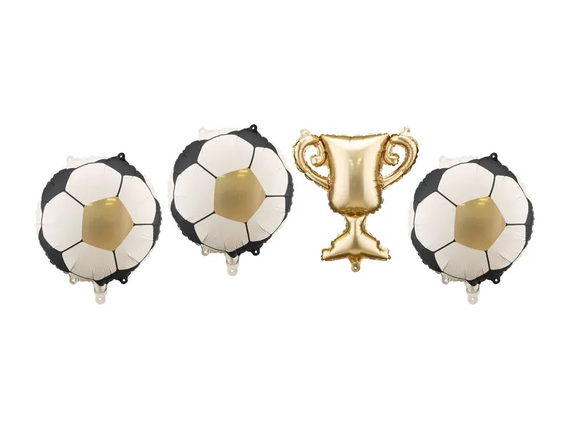 Globos Fútbol 33cm 4uds