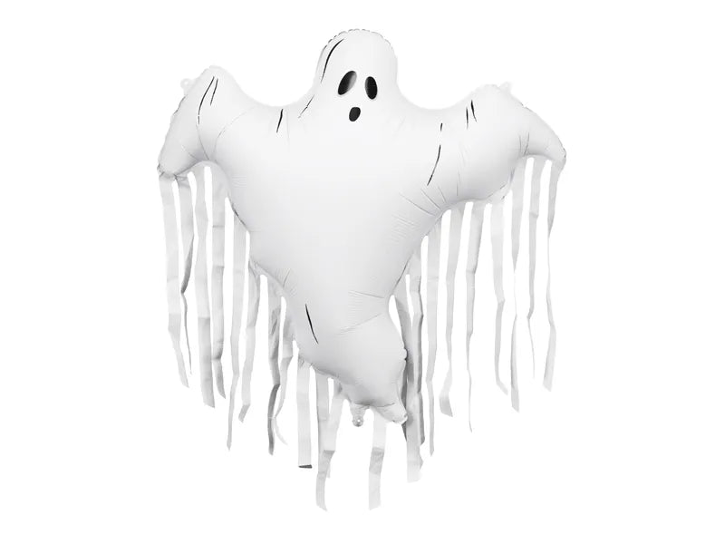 Globo de Helio Halloween Blanco Fantasma Vacío 93cm