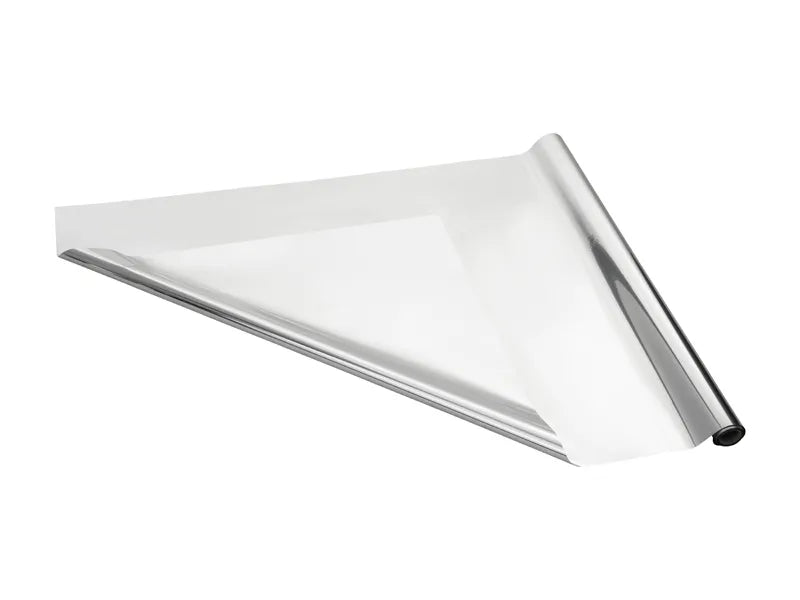 Folio decorativo plateado 25 m