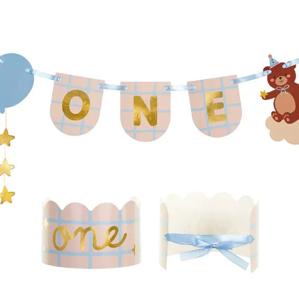 Set Decoración Oso 50cm