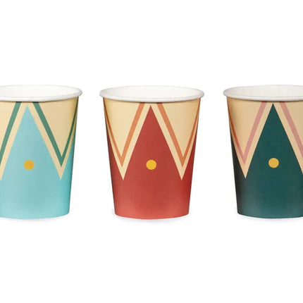 Vasos Circo 220ml 6ud
